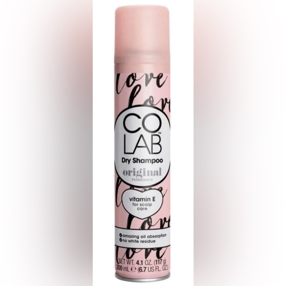 CoLab 2 Packs Dry Shampoo Original Fragrance With Vitamin E For Scalp Care